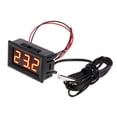 thumbnail image 1 of Digital 12V LED Temperature Monitoring Thermometer Meter w/ Temp Probe, 1 of 9