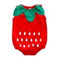 thumbnail image 1 of Birdeem Barboteuse Décontractée pour Tout-Petits Enfants Bébés Garçons et Filles, Mode Mignonne, Imprimé de Formes de Melon D\'eau, 1 of 9
