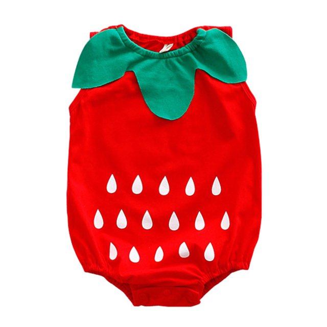 Birdeem Barboteuse Décontractée pour Tout-Petits Enfants Bébés Garçons et Filles, Mode Mignonne, Imprimé de Formes de Melon D\'eau