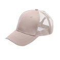 thumbnail image 2 of Women Adjustable Ponytail Baseball Cap Girl Snapback Outdoor Caps Female Summer Hats Mesh Net Trucker Hat, 2 of 7