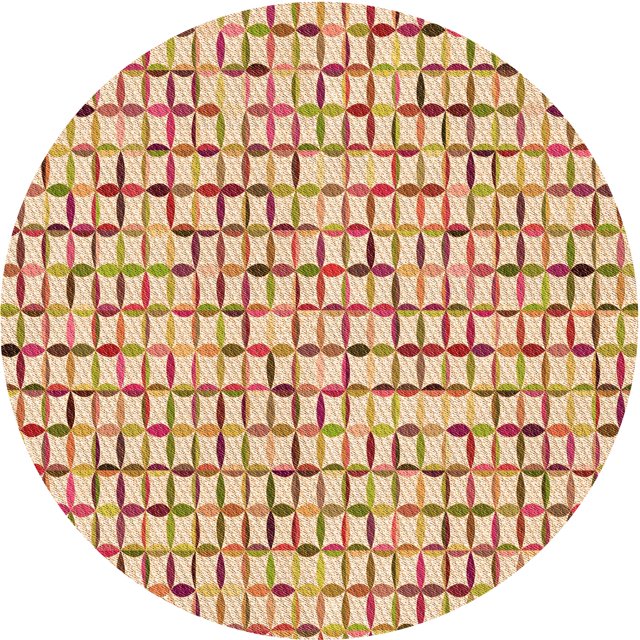 Ahgly Company Tapis d'Intérieur Lavable à la Machine, Carré, Transitionnel, Orange, Tapis de Zone, 3 Pieds Carré
