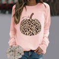 thumbnail image 1 of Chandails à Capuchon Mode pour Femmes 2023 Décontracté à Manches Longues Col Rond Imprimé Chandail pour Dames Hauts Blouse Rabais de 50 % Liquidation Costumes d'Halloween/Noël, 1 of 4