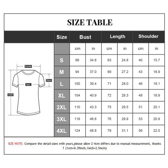 T-shirt Femme Imprimé Manches Courtes Col Rond Été T-shirt Fille Blouse Décontractée, Bleu, S