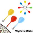 thumbnail image 3 of Magnetic Darts Set 12-Pack Safe & Portable Darts Game for Kids & Adults Indoor/Outdoor Fun with Replaceable Target Board No Sharp Tips, Perfect for Parties & Travel (4 Colors), 3 of 6