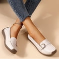 thumbnail image 3 of style Mode Été Mode Femme Décontractée Polyvalente Semelle Souple Décontractée style Printemps et Été Mocassins à la Mode et Confortables, 3 of 5