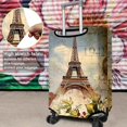 thumbnail image 4 of Travel Luggage Cover Suitcase Protector Fits 18-32 Inch Luggage Wheel Covers Patterned Travel Related Items Flower Luggage Protector Elastic Luggage Anti-scratch Suitcase Cover M, 4 of 5
