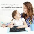 thumbnail image 3 of fastboy 10 Inch Electronic Drawing Board Colorful LCD Writing Tablet Handwriting Painting Pad Tool Toy Early Education Blue, 3 of 5