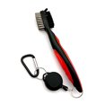 thumbnail image 1 of Ruiboury Golf Club Brush Portable Handheld Replacement Double-sided Ball Shoe Brushes Red Lidless 3Set, 1 of 6