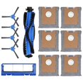 thumbnail image 1 of Replacement Parts Dust Bags for Robovac Clean G35+ G40+ G40 Hybrid Accessory Kits Main Side Brush, 1 of 5
