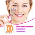 thumbnail image 3 of Eyelash Curler Refills Flexible Replacement Pads Rubber Solid Fine Workmanship Heavy-duty Practical Replace the Adhesive Strip Orange (Four), 3 of 3