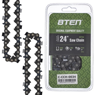 Chaîne de Tronçonneuse Déchirable 24 Pouces.050 3/8 84DL pour Stihl Husqvarna Echo Jonsered 810-CCC2256H