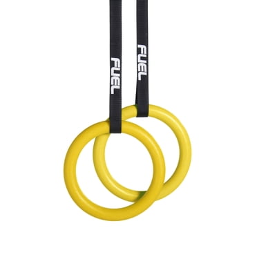 Fuel Pureformance Gymnastics Rings with Straps, Green