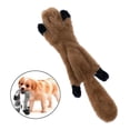 thumbnail image 4 of jinwen Large Dogs Toy Pet Chew Squeak Squeaky Toys Interactive Tough Gift Squirrel, 4 of 8