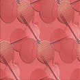 thumbnail image 1 of Ahgly Company Tapis d'Intérieur Lavables à la Machine, Carrés, Transitionnels, Rouges, 7 Pieds Carrés, 1 of 7