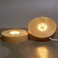 thumbnail image 3 of LED Light Base Wooden LED Display For Crystal Glass Art Illuminated Wooden Base Romantic Display For Crystal Glass, 3 of 5