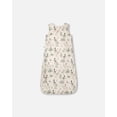 thumbnail image 2 of Deux Par Deux Organic Cotton Jersey Muslin Sleep Sack Beige Zebra Print, 2 of 3