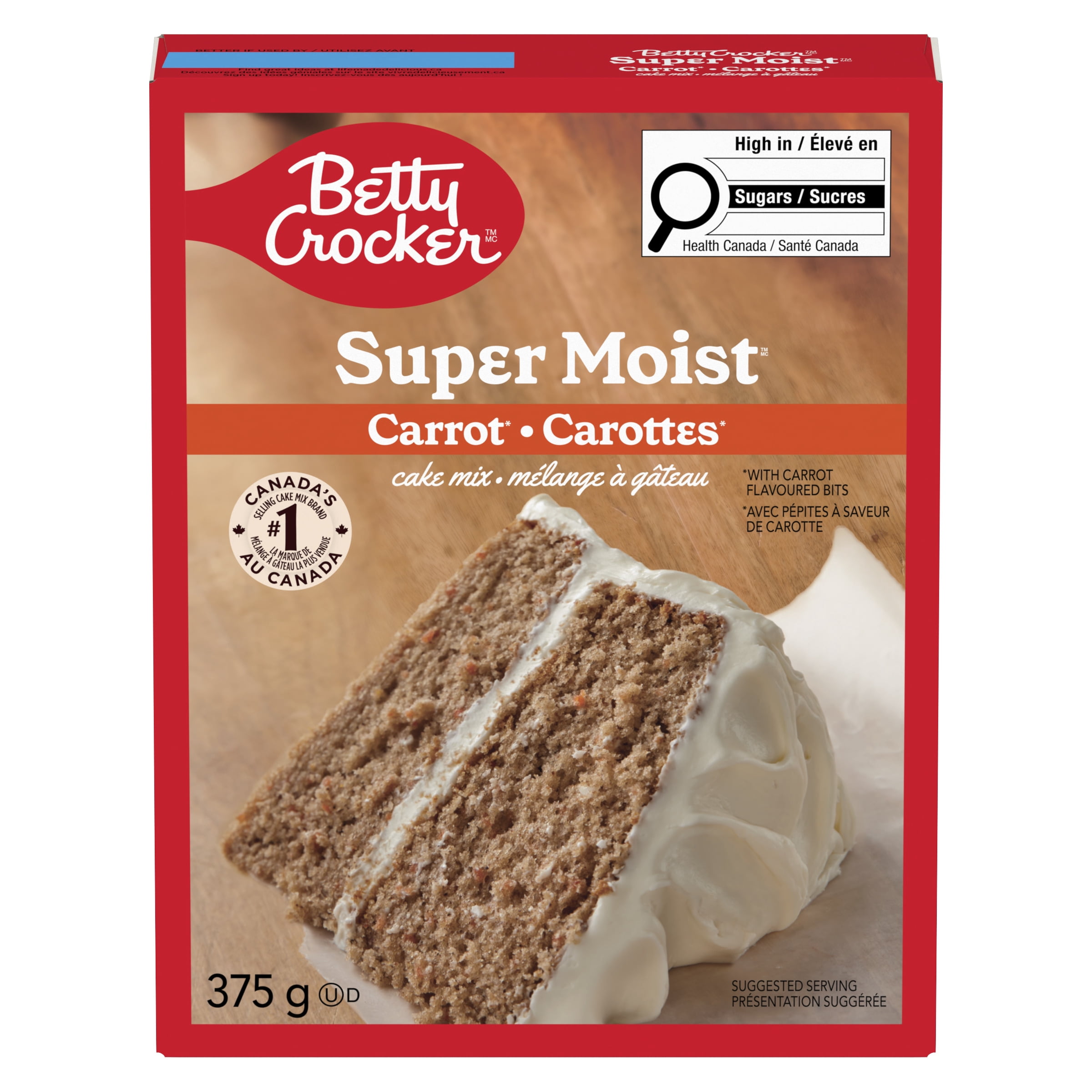 Betty Crocker Super Moist ケーキミックス Betty Crocker Super Moist Carrot Cake Mix - Walmart.ca
