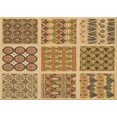 thumbnail image 1 of Ahgly Tapis Rectangulaire Orange Lavable en Machine, 2 Pieds x 4 Pieds, 1 of 7