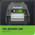 thumbnail image 4 of Greenworks 24V 2.0Ah Battery and Charger Combo Kit, 4 of 5