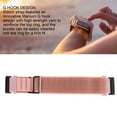 thumbnail image 4 of Stretch Woven Nylon Smart Watch Strap Replacement Accessory, For Versa 4 3 Sense 2, Multicolor, 4 of 8