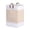 Beige, variant on Feltree Large Foldable Laundry Basket 13X13X21 Inches Cotton Linen Storage Organizer for Bedroom Laundry Room Multi-Purpose Space-Saving with Handles