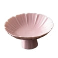 thumbnail image 2 of Abbracc Ceramic Footed Bowl Countertop Decorative for Home Decor Room Pink, 2 of 9