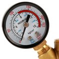 thumbnail image 4 of Fdit Water Pressure Reducer,DN15 Brass Adjustable Water Pressure Regulator Reducer With Gauge Meter,Water Pressure Regulator, 4 of 10