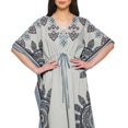 thumbnail image 4 of Moomaya Kaftan de Plage, Paréo de Bikini, Robe Longue Maxi Caftan pour Femmes, 4 of 6