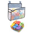 thumbnail image 1 of 37PCS Bath Toy and Organizer Set Open Bendable Letter Foam Toy Bathtub Toy Bag, 1 of 10