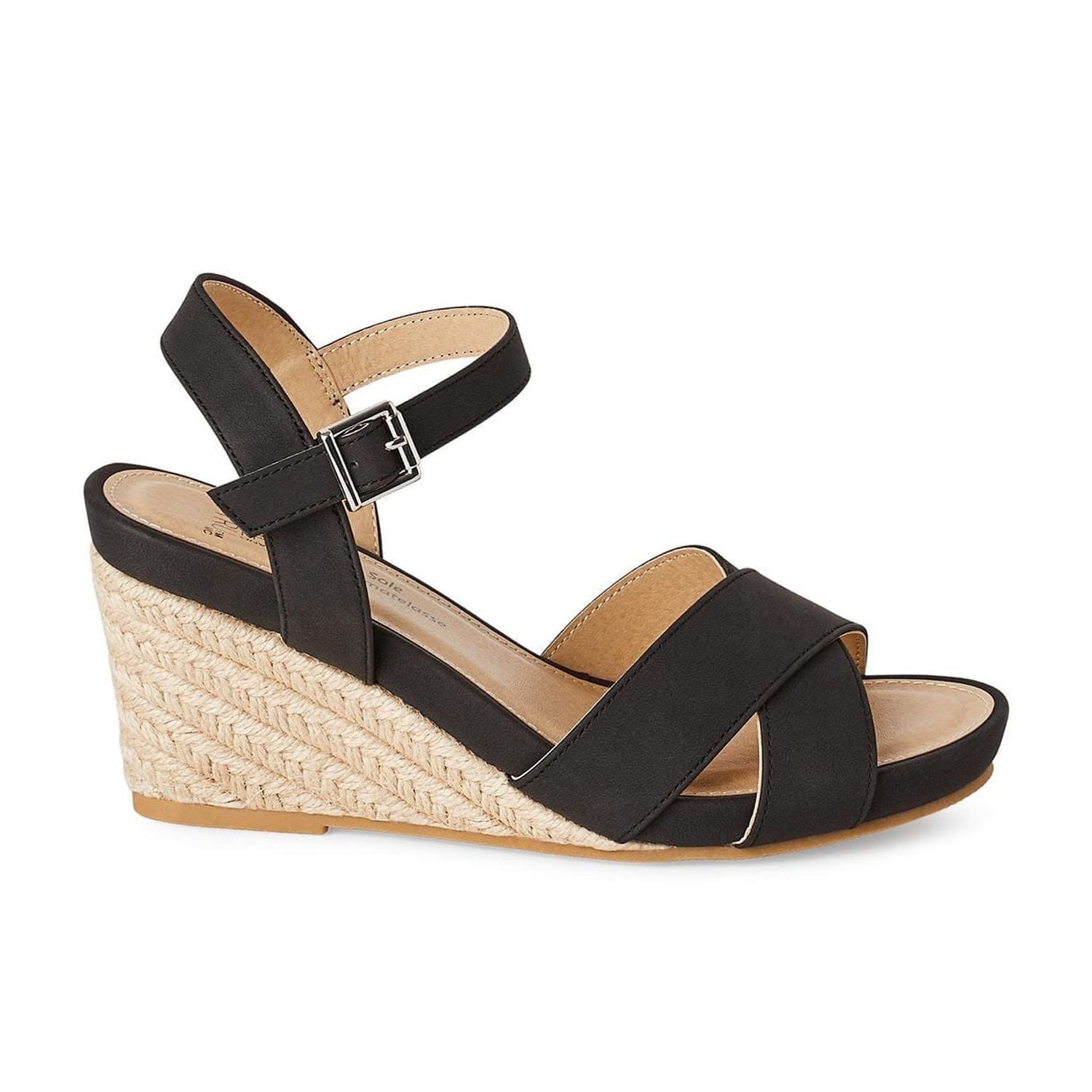 Time and Tru Women's Wedge Heel Sandals