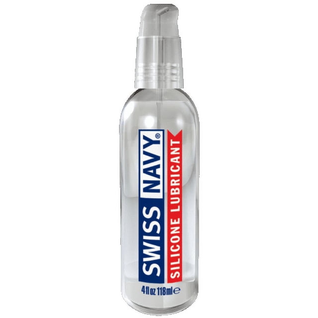 Swiss Navy Lubrifiant Personnel Premium à Base de Silicone, 4 fl Oz..