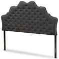 thumbnail image 1 of Baxton Studio Hilda Tufted King Panel Headboard in Dark Gray, 1 of 6