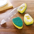 thumbnail image 4 of Dish Wand Refills Sponge Heads Brush Replacement Sponge Refill Sponge Pads for Kitchen Room Cleaning Supplies, 4 of 9