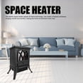 thumbnail image 3 of Electric Fireplace Stove,Freestanding Electric Fireplace Heater Temperature Compact Indoor Space Heater Indoor Stove Heater with Overheat  Remote Control, 3 of 7