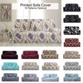 thumbnail image 1 of CHOK Housse de Sofa Extensible en Spandex pour Causeuse Fleur Rouge Moyen, 1 of 6