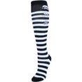 thumbnail image 1 of CTM® Gothique Skull Chaussettes Rayées Jusqu'aux Genoux (1 Paire) (Femmes), 1 of 2