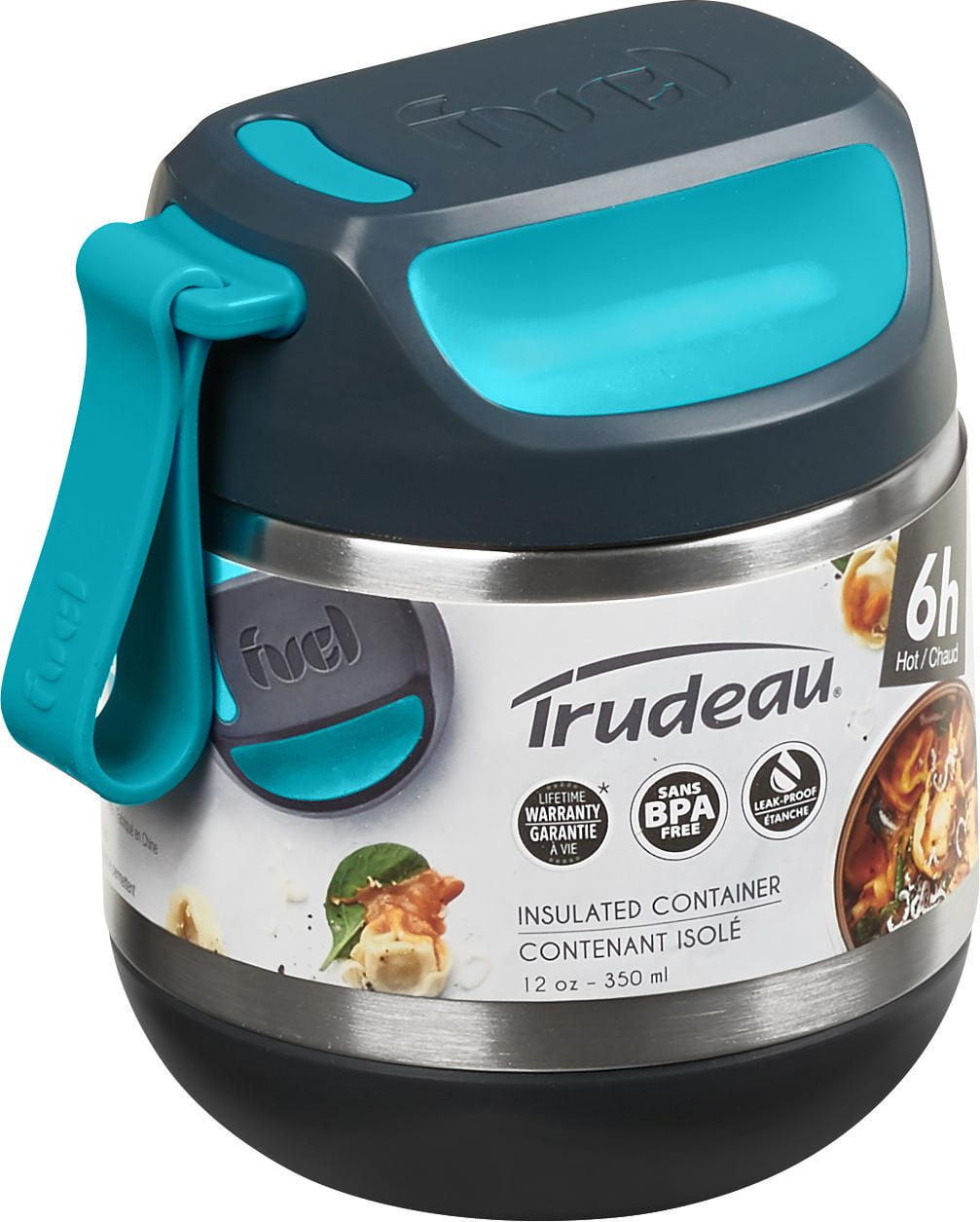 Contenant à isolation sous-vide Fuel de Trudeau Maison en acier inoxydable