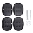 thumbnail image 2 of RV Stabilising Jack Pads, RV Jack Foot Pads Black for Travel Trailer 5th Wheels, 2 of 7