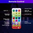 thumbnail image 4 of Floating Pool Chlorinator - Colorful LED Light Dispenser for 4x3" Tablets, Automatic Spa Cleaner for Above Ground Swimming Pools, 4 of 9