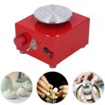 thumbnail image 1 of NantFun Mini Pottery Wheel, 6.5cm 10cm Double Turntables, 0 2000 RPM Speed, Detachable Basin, Electric Ceramic Wheel With Clay Tools, For Kids Adults Beginners, 1 of 8