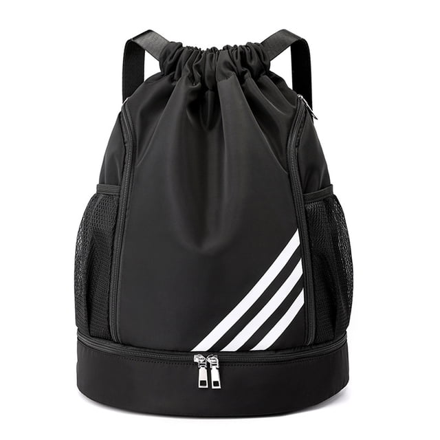 Outdoor Sports Balls Backpack Drawstring Bag Portable Oxford Cloth Basketball Football Organizing Bag Large Capacity