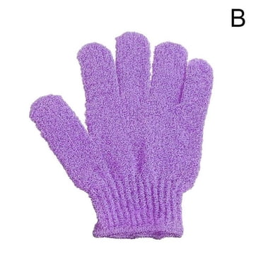 Gants de Bain Exfoliants Résistance Visage Corps Massage Laver Peau Mitaine Frottage Épluchage Boue Gant L0S5