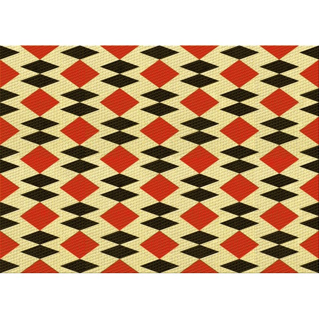 Ahgly Company Tapis Rectangulaire Lavable en Machine Intérieur Transitionnel Rouge Safran, 8 Pieds x 12 Pieds