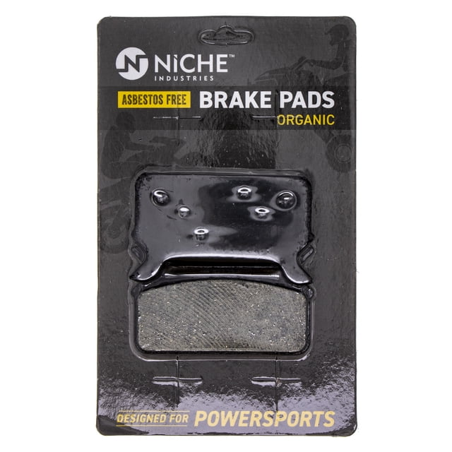 Niche Rear Brake Pad Set for Polaris RMK 800 Organic Snowmobile 519-KPA2543D