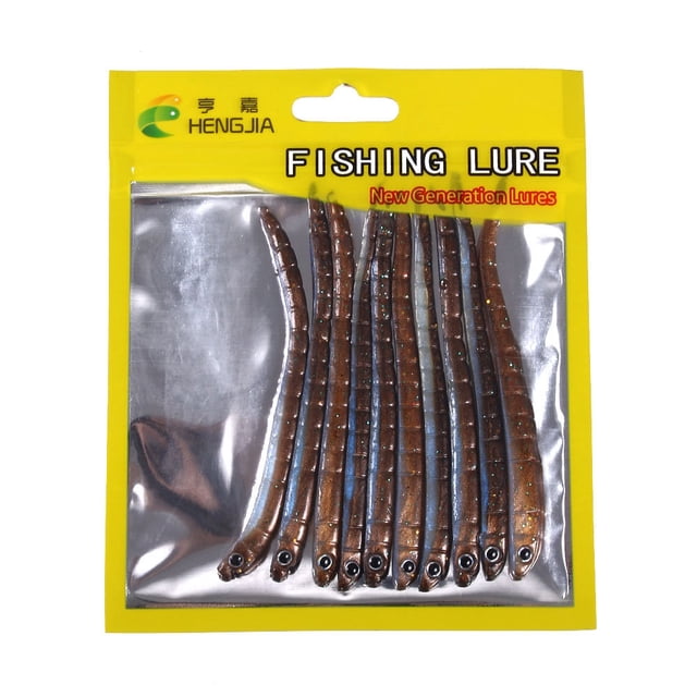 EGNMCR Soft Lur e Fishing Colors EarthWorm Soft Bait Lur e Fishing Fake bait