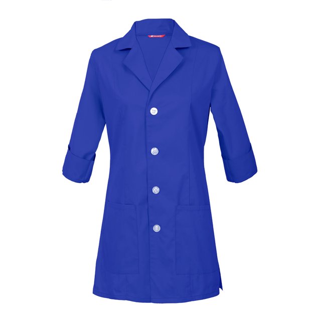 Manteau de Laboratoire pour Femmes à Manches 3/4