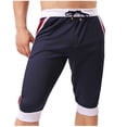 thumbnail image 2 of Soki Mens Shorts Clearance Casual Athletic Sports Running Drawstring Shorts, 2 of 3