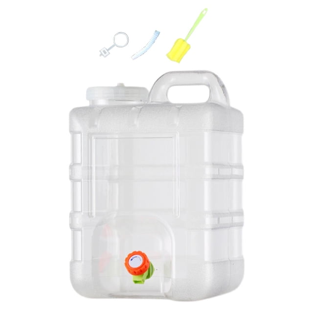 koolsoo Contenants de Stockage d'Eau Potable Réservoir de Stockage d'Eau d'Urgence avec Robinet Eau 20 L