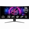 thumbnail image 4 of MSI 346CQRF X24 34" Class UWQHD Curved Screen Gaming LCD Monitor, 21:9, 4 of 5