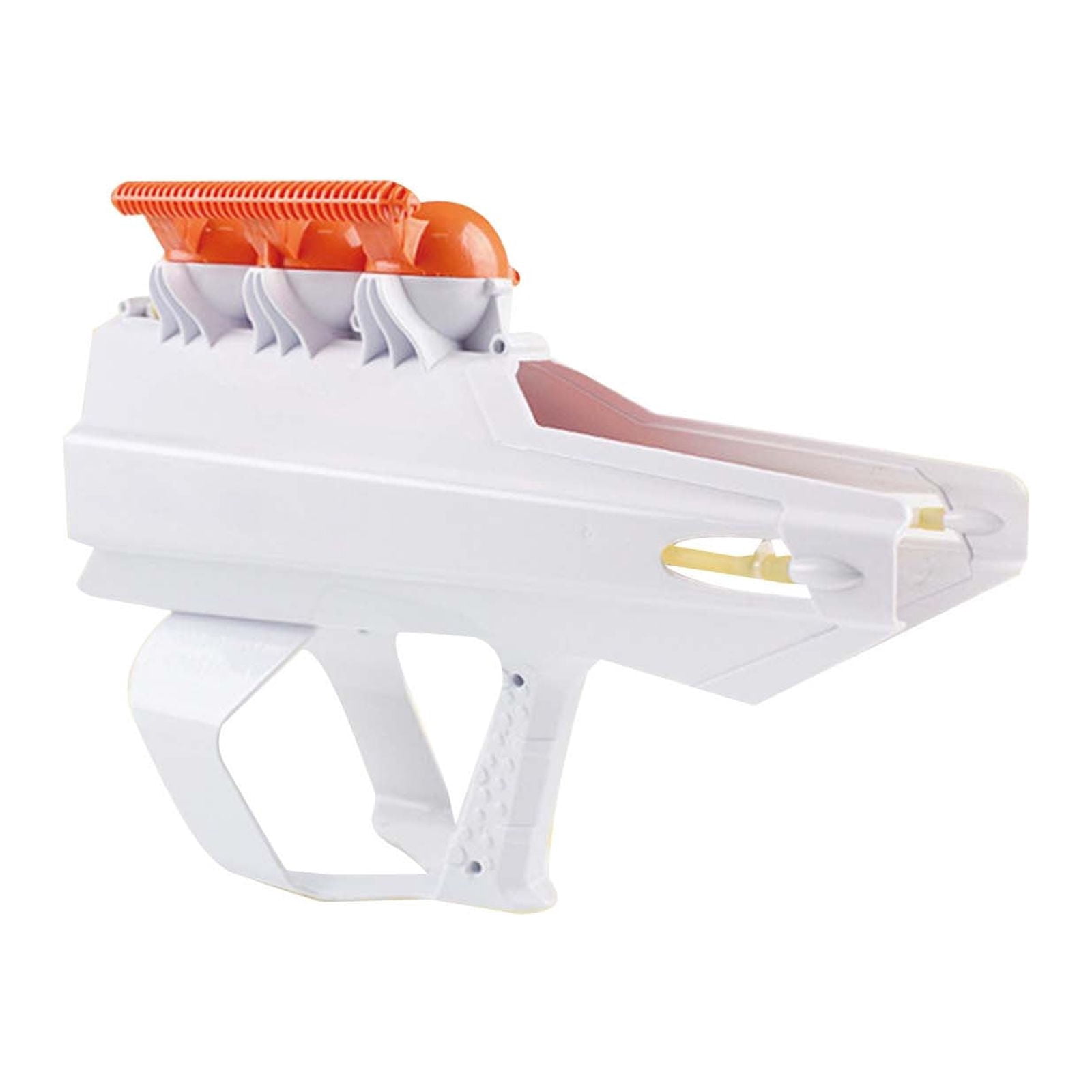 XiXiRan Pistolet Boule de Neige, Lanceur Avec 1 Clip + 3 Boules Souples, Jouet d'Hiver Avec Poignée, Kit de Jeu Pour Boules de Neige